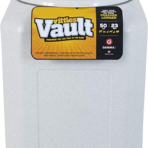 Gamma2 Vittles Vault Pet Food Storage Containers - Sealed Dog and Cat Food Storage Container, Fits up to 50lbs, Made in the USA - [14"L x 20"H]
